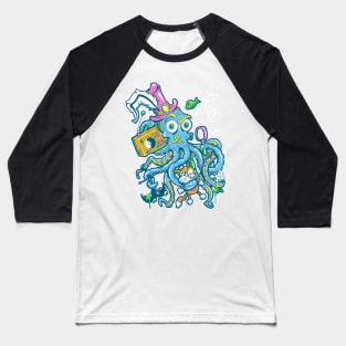 Bubbles Tenticool Baseball T-Shirt